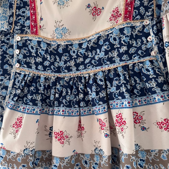 Anthropologie Seen Worn Kept Pamela Peasant Blouse Cottagecore Boho - Picture 6 of 14